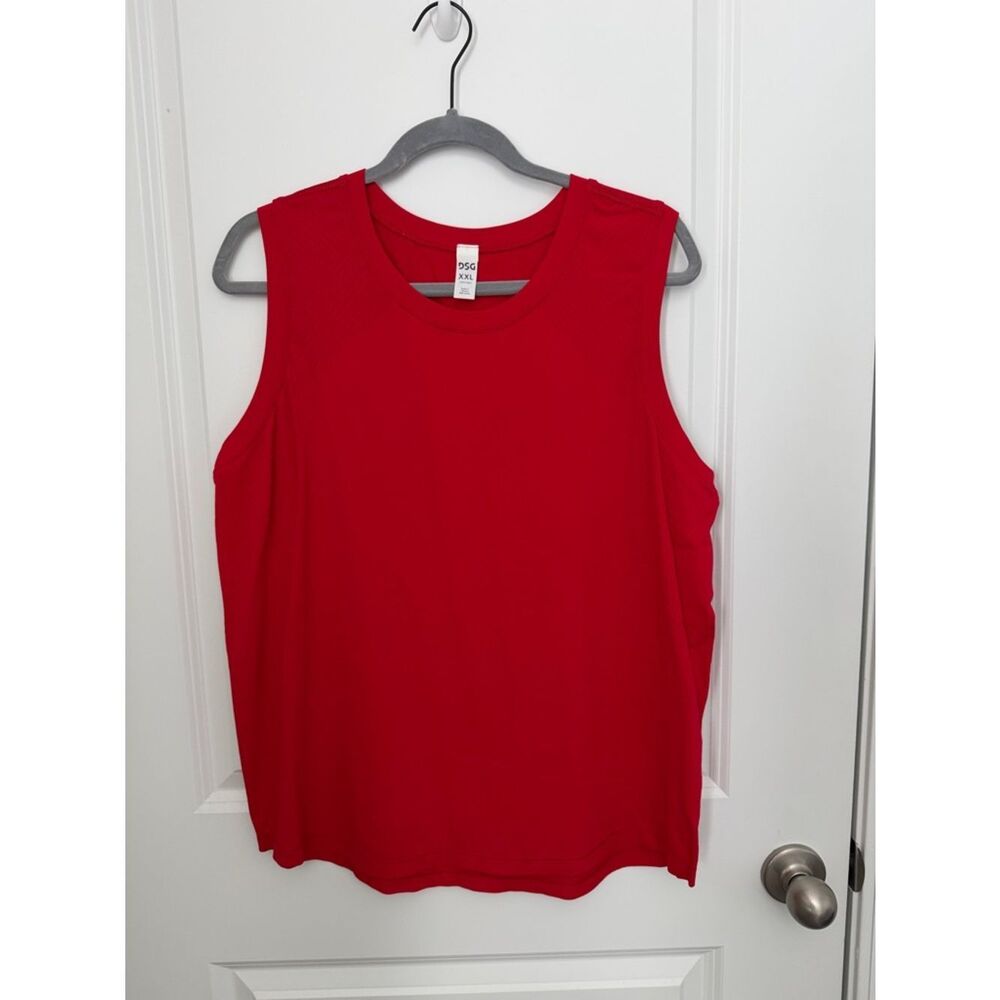 DSG Bright Red Crewneck Tank
